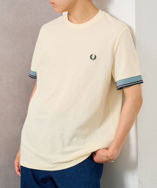 FRED PERRY（フレッドペリー） tシャツ 半袖 「FRED PERRY」TWIN