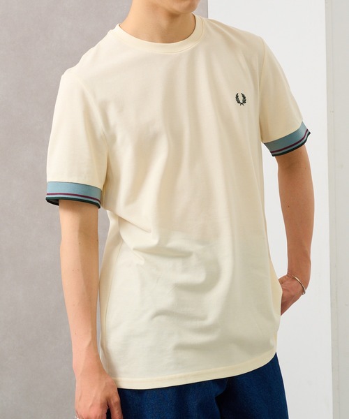FRED PERRY（フレッドペリー） tシャツ 半袖 「FRED PERRY」TWIN