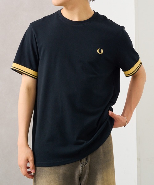 FRED PERRY（フレッドペリー） tシャツ 半袖 「FRED PERRY」TWIN
