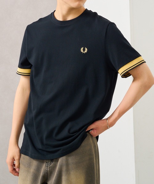 FRED PERRY（フレッドペリー） tシャツ 半袖 「FRED PERRY」TWIN
