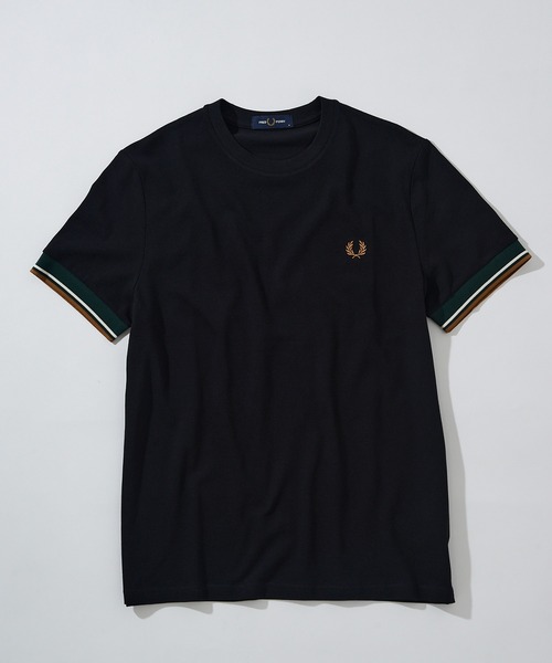 tシャツ 「FRED PERRY」TWIN TIPPED CUFF T-SHIRT M2396 レディース メンズの画像
