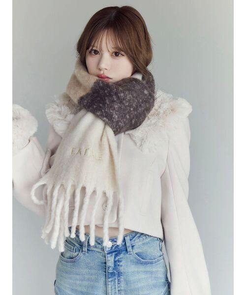 EATME（イートミー） コート アウター フェイクファーカラージャケット