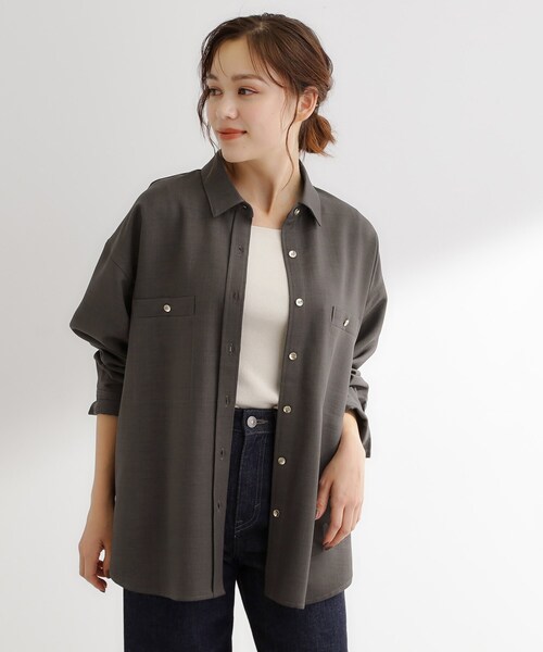 grove（グローブ） ブラウス シャツ 「カセット服/選べる着丈」洗濯機