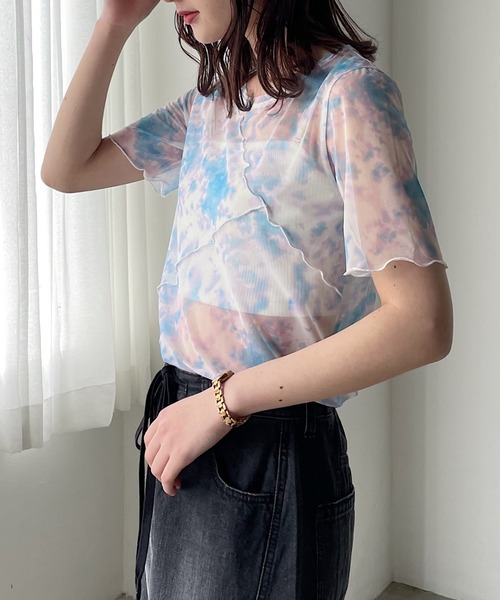 「PAGEBOY」 半袖カットソー FREE ブラック系その他 レディース_画像7