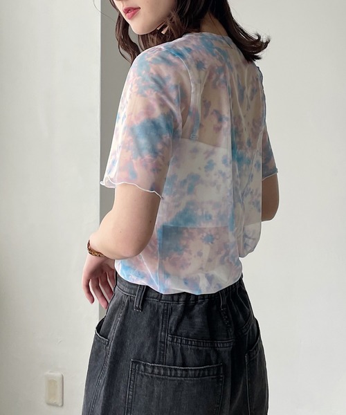 「PAGEBOY」 半袖カットソー FREE ブラック系その他 レディース_画像8