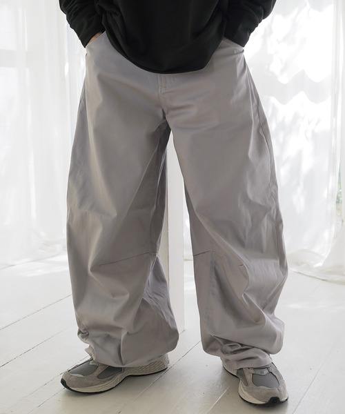 おベルです Beno（ビーノ） チノパン ワイドカーブパンツ チノパン メンズ