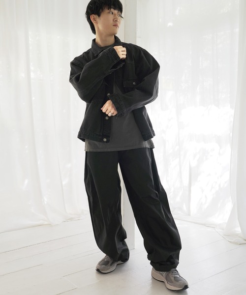 Beno（ビーノ） チノパン ワイドカーブパンツ チノパン メンズ