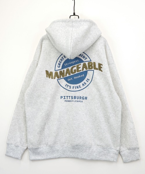 BURNER（バーナー） パーカー 「GROOVY STORE」ワイドシルエット