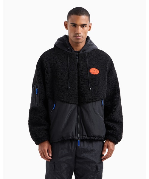 EA7 「EMPORIO ARMANI EA7」 ブルゾン X-LARGE ブラック メンズ EA7 「EMPORIO ARMANI EA7」 ブルゾン X-LARGE ブラック メンズ