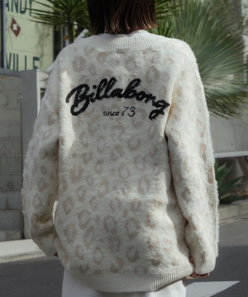 BILLABONG（ビラボン） カーディガン レディース LEOPARD JQ CADI SWEA