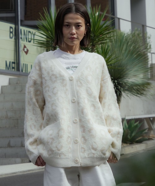 BILLABONG（ビラボン） カーディガン レディース LEOPARD JQ CADI SWEA