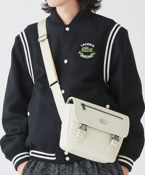 LACOSTE 「LACOSTE」 ショルダーバッグ FREE アイボリー メンズ