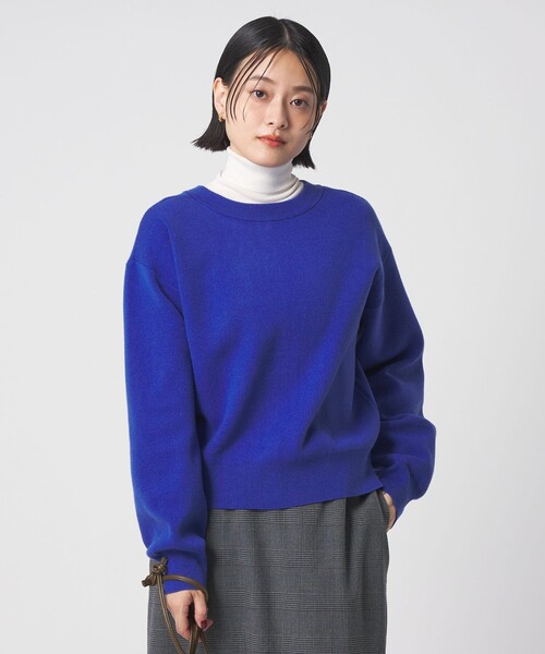 本日限定⭐︎LOEFFロエフ　コットンスウェット　カーディガン　ネイビー LOEFF（ロエフ）の「＜LOEFF＞コットン スウェット カーディガン