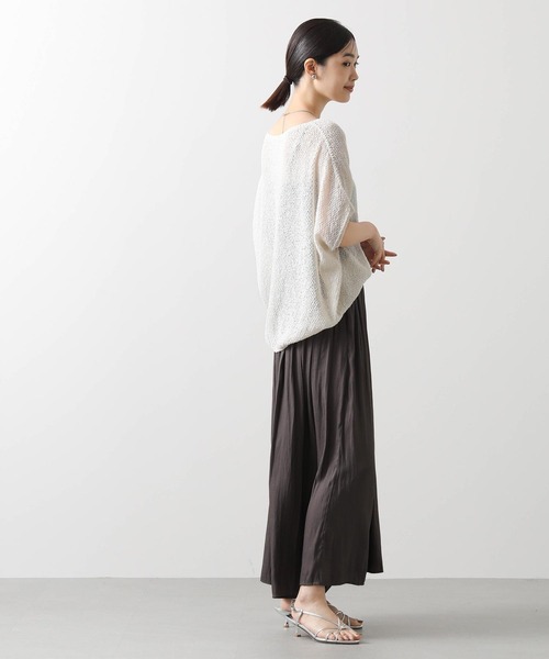 「vingtrois」 「Gready Brilliant」半袖ニット FREE ピンク レディース_画像7