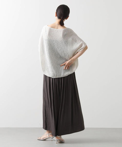 「vingtrois」 「Gready Brilliant」半袖ニット FREE ピンク レディース_画像8