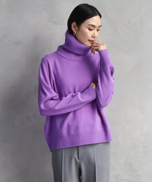 MICHEL KLEIN（ミッシェルクラン） ニット セーター 「定番人気