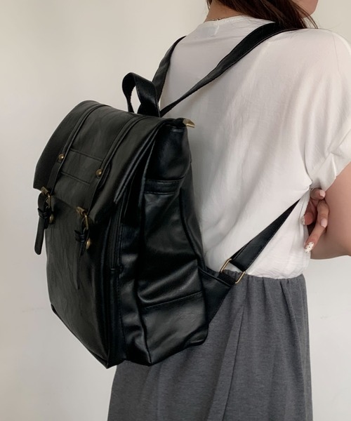 SOMES SADDLE キャラバン 本革リュック A4可 蹄鉄ロゴ 黒 SOMES SADDLE キャラバン 本革リュック A4可 蹄鉄ロゴ 黒の通販 | PASAHAN