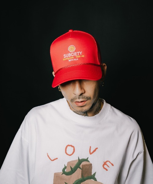 Subciety（サブサエティ） キャップ 帽子 Corporate cap メンズ