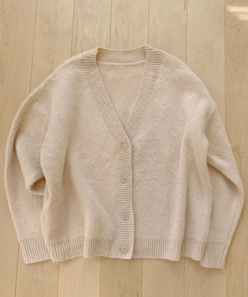 Cielo カーディガン 「Cielo/シエロ」alpaca cardigan / アルパカ