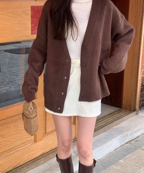 カーディガン cielo alpaca wool cardigan Cielo カーディガン 「Cielo/シエロ」alpaca cardigan / アルパカ