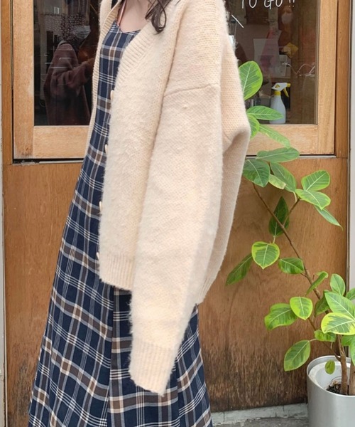 カーディガン cielo alpaca wool cardigan Cielo カーディガン 「Cielo/シエロ」alpaca cardigan / アルパカ