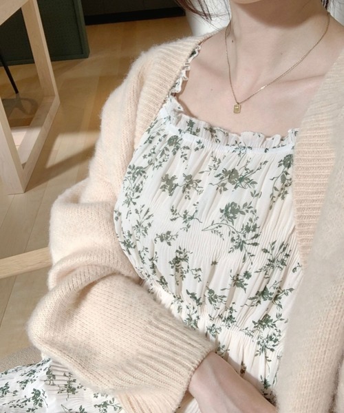 カーディガン cielo alpaca wool cardigan Cielo カーディガン 「Cielo/シエロ」alpaca cardigan / アルパカ