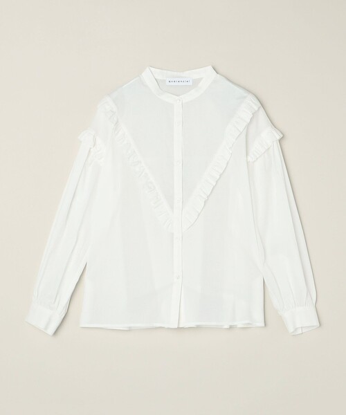 「quaranciel」 長袖ブラウス ONE SIZE ホワイト レディース_画像3