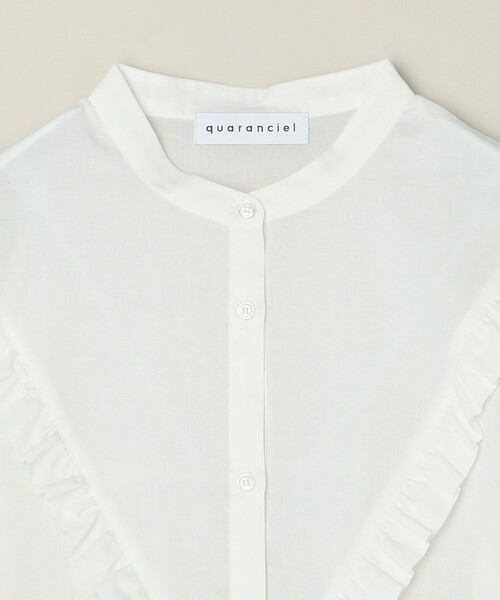 「quaranciel」 長袖ブラウス ONE SIZE ホワイト レディース_画像5