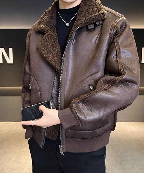 ARULE（アルール） ムートンジャケット ムートンコート A'GEM/9×.kom