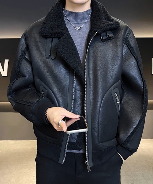 ARULE（アルール） ムートンジャケット ムートンコート A'GEM/9×.kom