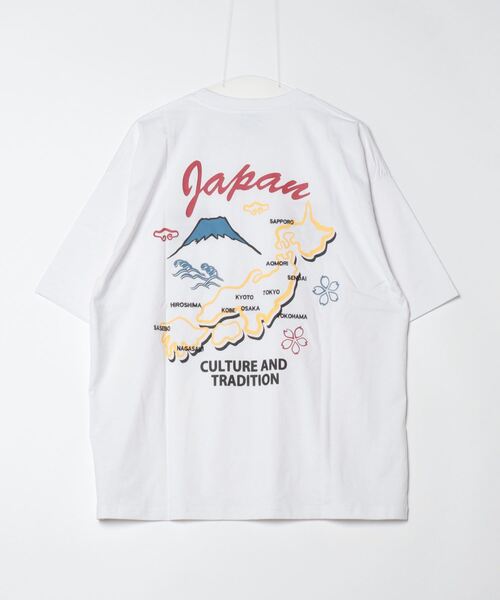 「FUNALIVE」 半袖Tシャツ LL ホワイト メンズ_画像4