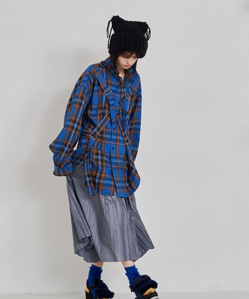 SeeSew シャツ 「UNISEX」PARACHUTE SHIRTS/パラシュートチェック