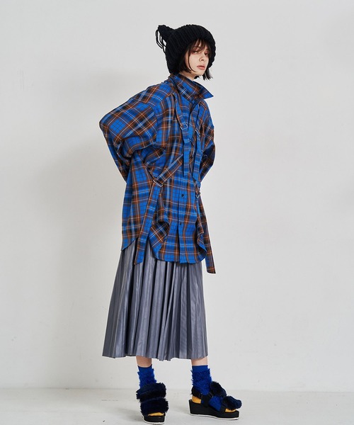 SeeSew シャツ 「UNISEX」PARACHUTE SHIRTS/パラシュートチェック