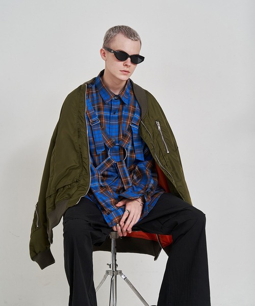 SeeSew シャツ 「UNISEX」PARACHUTE SHIRTS/パラシュートチェック
