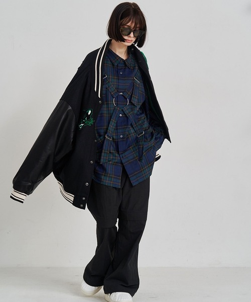 SeeSew シャツ 「UNISEX」PARACHUTE SHIRTS/パラシュートチェック