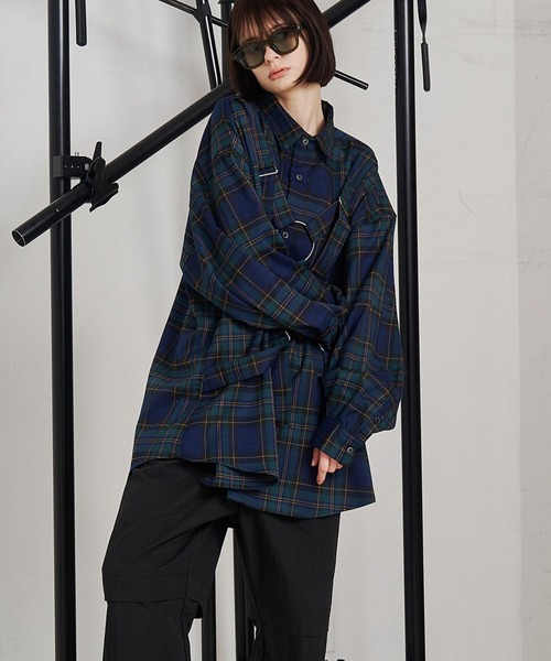 SeeSew シャツ 「UNISEX」PARACHUTE SHIRTS/パラシュートチェック