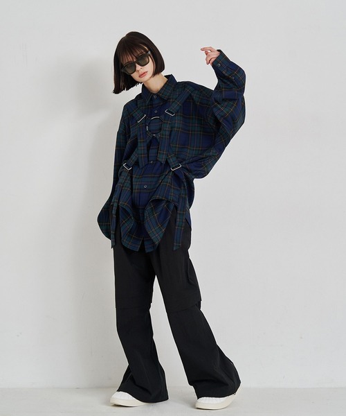 SeeSew シャツ 「UNISEX」PARACHUTE SHIRTS/パラシュートチェック