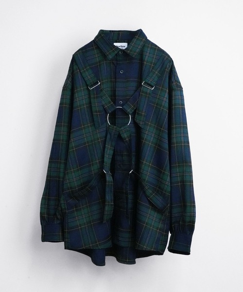 SeeSew シャツ 「UNISEX」PARACHUTE SHIRTS/パラシュートチェック