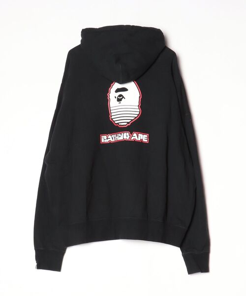 新品未使用★ A BATHING APE ブラック フルジップアップパーカー 中古・古着通販】A BATHING APE (アベイシングエイプ) ジップパーカー
