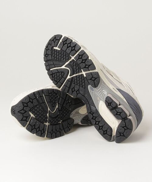 「New Balance」 ローカットスニーカー 24.0cm グレー メンズ_画像3