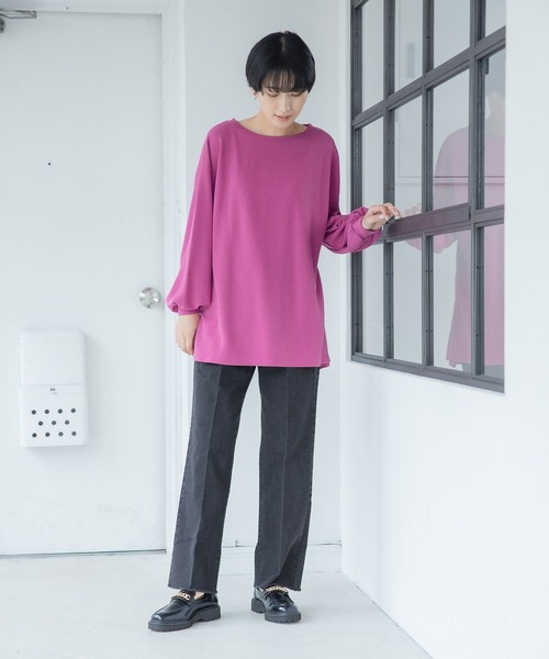 「LEPSIM」 デニムパンツ LARGE ブラック レディース_画像4