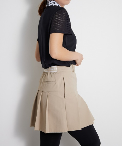 「UNDOVE」 半袖ポロシャツ MEDIUM ブラック レディース_画像4