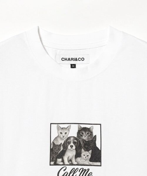 CHARI&CO（チャリアンドコー） tシャツ CHARI＆CO / 212-PET-LOVE TEE