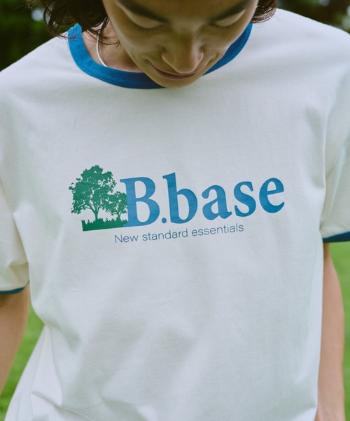 「BROKEN BASE」 半袖Tシャツ LARGE グレー メンズ_画像6