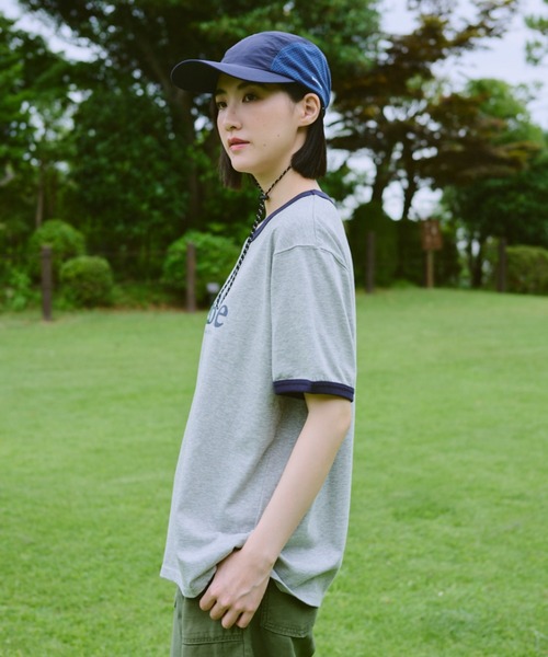 「BROKEN BASE」 半袖Tシャツ LARGE グレー メンズ_画像7
