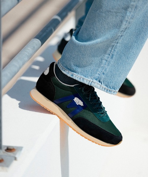 「KARHU」 ローカットスニーカー 7 グリーン レディース_画像3