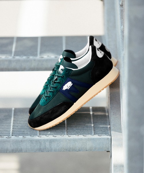 「KARHU」 ローカットスニーカー 7 グリーン レディース_画像4