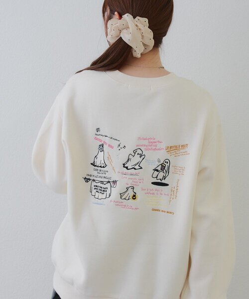 ANOTHER BRANCH OLIVE des OLIVE トレーナー スウェット オバケ