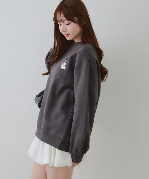 「DIVIDED STATES OF OLIVE®︎」オリジナル スウェット S ANOTHER BRANCH OLIVE des OLIVE トレーナー スウェット オバケ