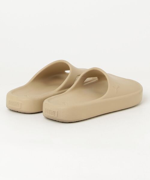「PUMA」 サンダル 24.0cm ベージュ メンズ_画像2